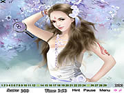 Игра Найти числа - Девушки